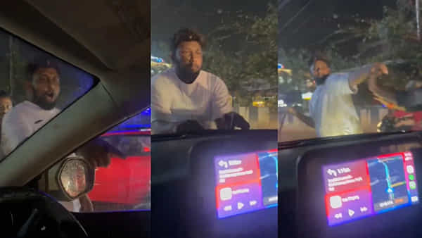 Viral Video: నడిరోడ్డుపై రెచ్చిపోయిన మందుబాబు.. కారు అద్దం పగలగొట్టి, దుర్భాషలాడుతూ హల్ చల్!