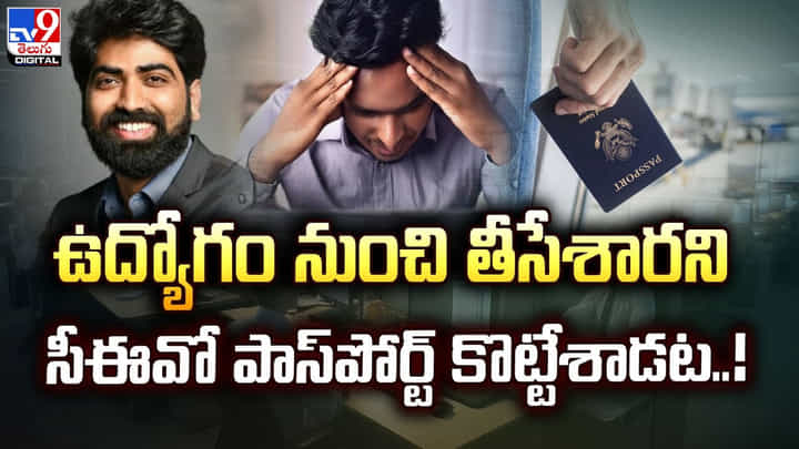ఉద్యోగం నుంచి తీసేశారని.. సీఈవో పాస్పోర్ట్ కొట్టేశాడట ఉద్యోగం నుంచి తీసేశారని.. సీఈవో పాస్పోర్ట్ కొట్టేశాడట
