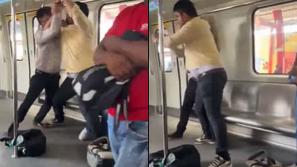 Viral Video: ఏందిరయ్యా మీ లొల్లి.. మెట్రోలో ఏం చేశారో తెలుసా..? వైరల్ వీడియో