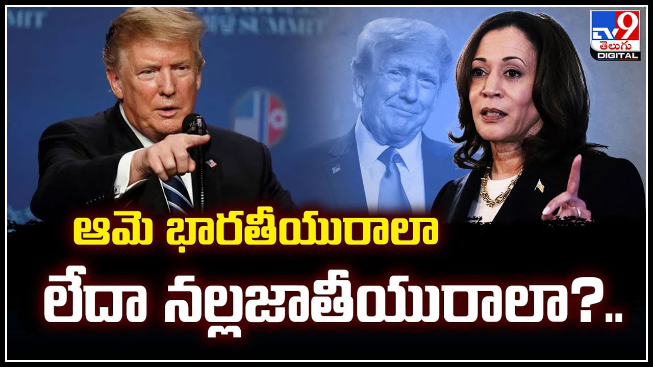 Kamala Harris vs Trump: కమలా హ్యారీస్ భారతీయురాలా లేక నల్లజాతీయురాలా.? ట్రంప్ షాకింగ్ కామెంట్స్