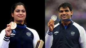 మను భాకర్ రూ. 5 కోట్లు.. నీరజ్ రూ. 4 కోట్లు..