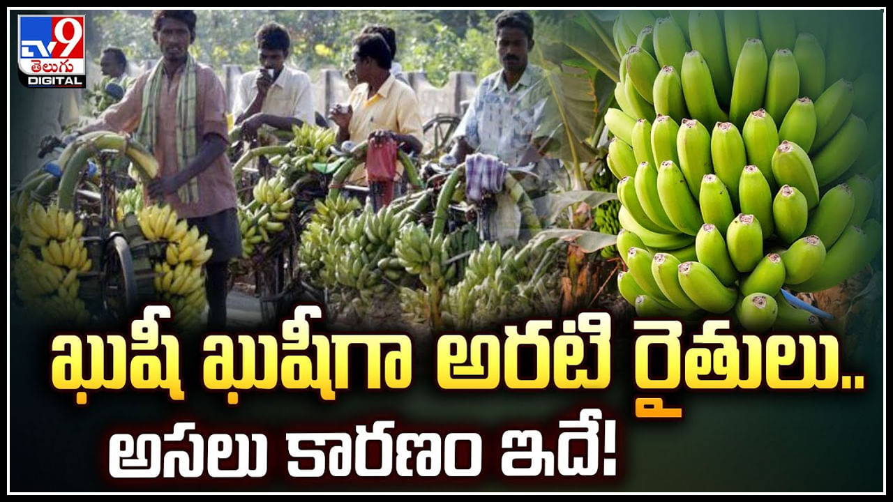 Banana Business: ఖుషీ ఖుషీగా అరటి రైతులు.. అసలు కారణం ఇదే.! పెద్ద ఎత్తున దిగుమతి..