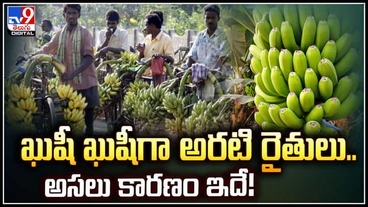 Banana Business: ఖుషీ ఖుషీగా అరటి రైతులు.. అసలు కారణం ఇదే.! పెద్ద ఎత్తున దిగుమతి.. Banana Business: ఖుషీ ఖుషీగా అరటి రైతులు.. అసలు కారణం ఇదే.! పెద్ద ఎత్తున దిగుమతి..