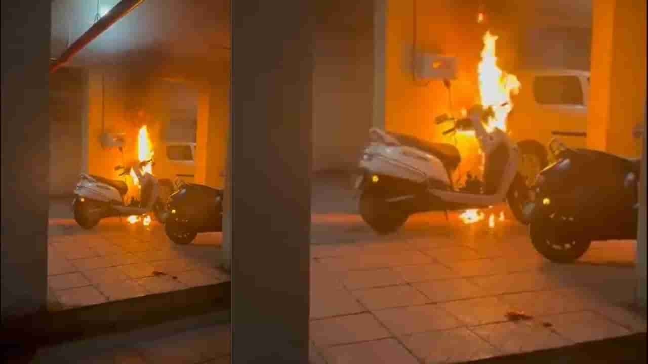 TVS Iqube: మంటల్లో టీవీఎస్ ఐక్యూబ్ స్కూటర్లు.. పూణేలో వరుసగా రెండోసారి..!