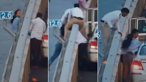 Viral: ప్రాణాలు తీసుకోవాలని అటల్ బ్రిడ్జి పైకి ఎక్కింది.. ఆ తర్వాత ఊహించని సీన్.. రోమాలు నిక్కపొడిచే వీడియో