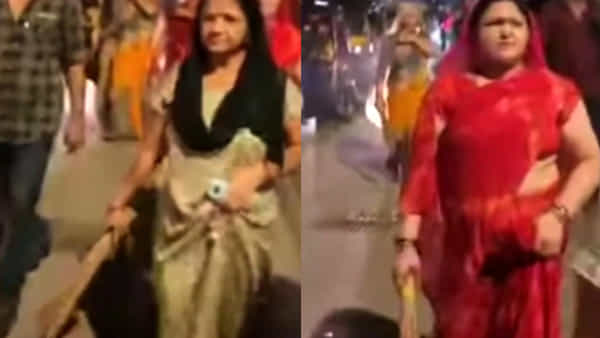 శభాష్ అక్కలు.. తాగుబోతుల తాట తీశారు..! వీడియో చూశారంటే సెల్యూట్ చేయాల్సిందే..