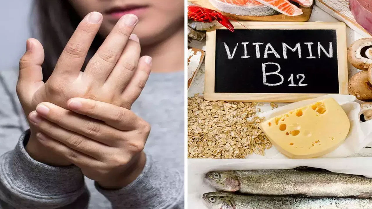 విటమిన్ B12 లోపం: విటమిన్ B12 ఆరోగ్యకరమైన శరీరానికి చాలా ముఖ్యమైనది. ఎందుకంటే ఇది నరాలు, రక్త కణాలను పెంచుతుంది. మీ శరీరం విటమిన్ B12 లోపిస్తే, మీరు అలసట, బలహీనత, ఏకాగ్రత ఉండకపోవడం వంటి కష్టాలను ఎదుర్కోవచ్చు. అటువంటి పరిస్థితిలో, పాల ఉత్పత్తులు, గుడ్లు, మాంసం, బీన్స్ వంటి ఆహారాల వినియోగం చాలా ఉపయోగకరంగా ఉంటుంది.