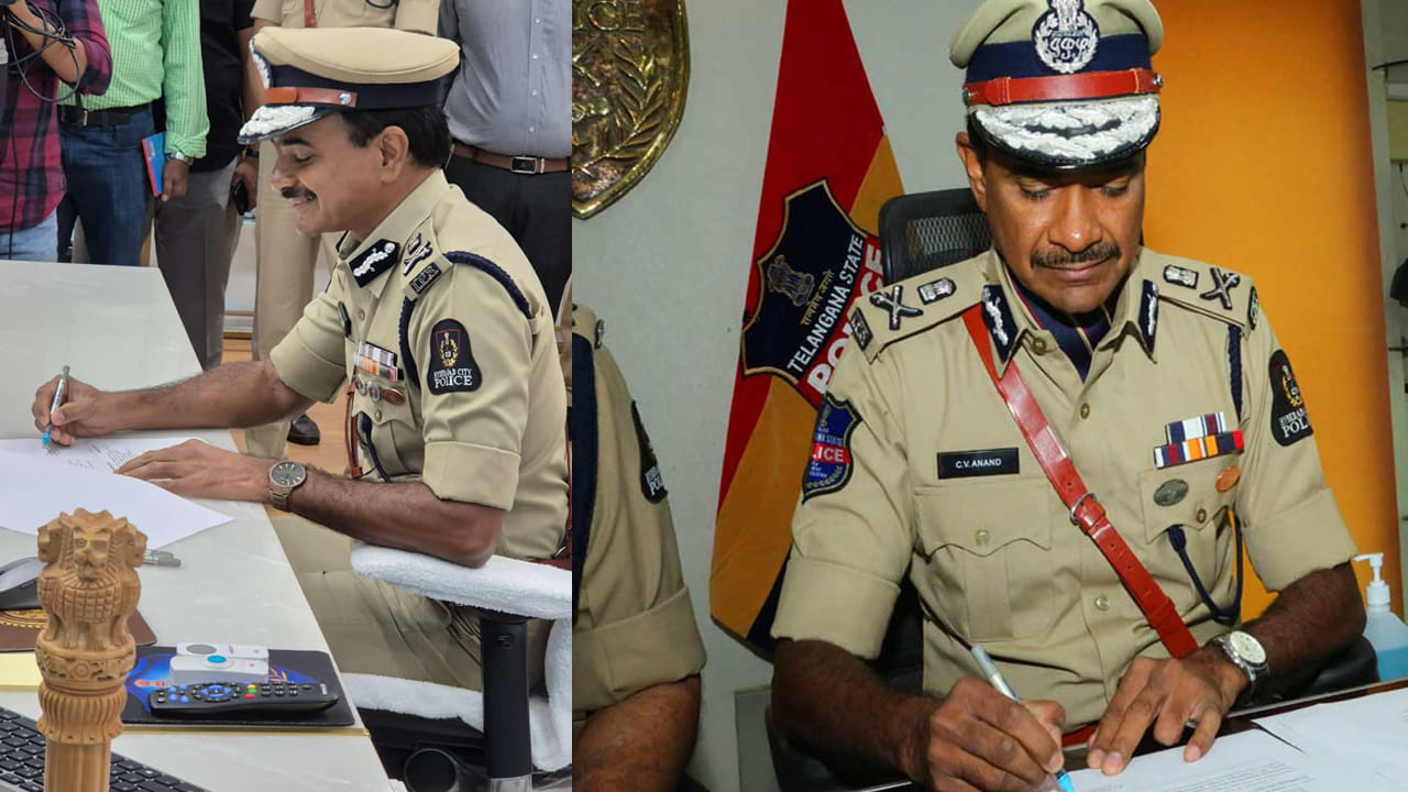 Hyderabad: హైదరాబాద్ సీపీగా బాధ్యతలు చేపట్టిన సీవీ ఆనంద్.. తొలిసారి డీజీపీ ర్యాంకు అధికారికి బాధ్యతలు Hyderabad: హైదరాబాద్ సీపీగా బాధ్యతలు చేపట్టిన సీవీ ఆనంద్.. తొలిసారి డీజీపీ ర్యాంకు అధికారికి బాధ్యతలు