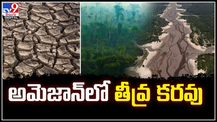 Drought in Brazil: అమెజాన్లో తీవ్ర కరవు.! కరవులో చిక్కుకున్న డజన్ల కొద్ది తెగల ప్రజలు.. Drought in Brazil: అమెజాన్లో తీవ్ర కరవు.! కరవులో చిక్కుకున్న డజన్ల కొద్ది తెగల ప్రజలు..