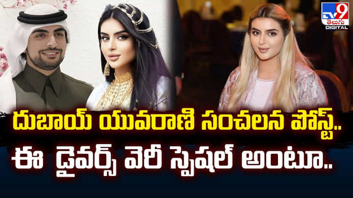 దుబాయ్ యువరాణి సంచలన పోస్ట్.. ఈ డైవర్స్ వెరీ స్పెషల్ అంటూ.. దుబాయ్ యువరాణి సంచలన పోస్ట్.. ఈ డైవర్స్ వెరీ స్పెషల్ అంటూ..
