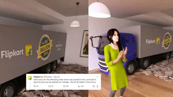 Flipkart: విమర్శలకు దారి తీసిన వీడియో.. మగవారికి క్షమాపణలు చెప్పిన ఫ్లిప్కార్ట్