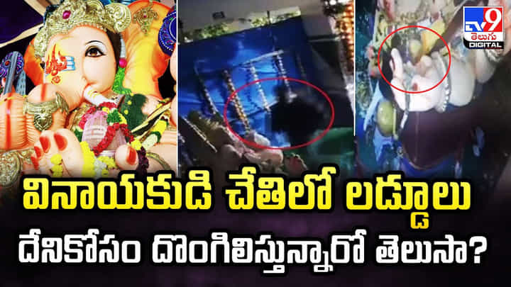 వినాయకుడి చేతిలో లడ్డూలు.. దేనికోసం దొంగిలిస్తున్నారో తెలుసా ?? వినాయకుడి చేతిలో లడ్డూలు.. దేనికోసం దొంగిలిస్తున్నారో తెలుసా ??