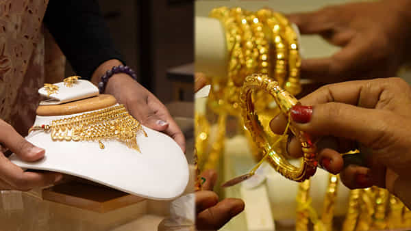 Gold Price: బంగారం, వెండి కొనుగోలు చేయాలనుకుంటున్నారా..? హైదరాబాద్, విజయవాడలో రేట్లు ఎలా ఉన్నాయంటే..