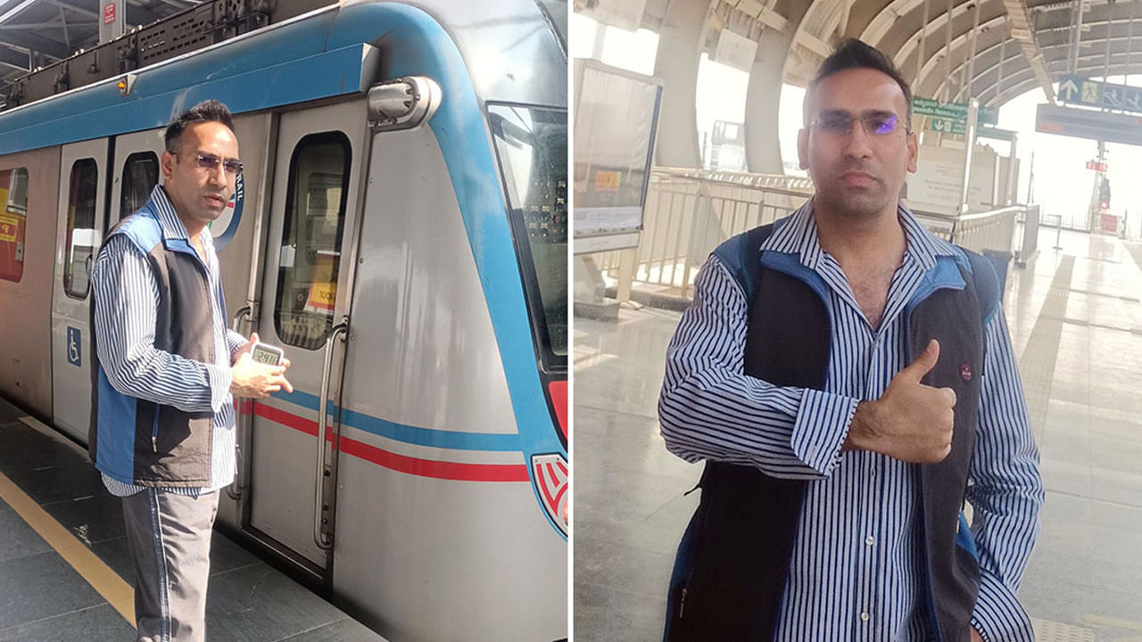 Hyderabad Metro: 3 గంటల్లో హైదరాబాద్ మెట్రో చుట్టేసి గిన్నిస్ రికార్డు.. అసలతని ఆలోచన తెలిస్తే సెల్యూట్ చేస్తారు