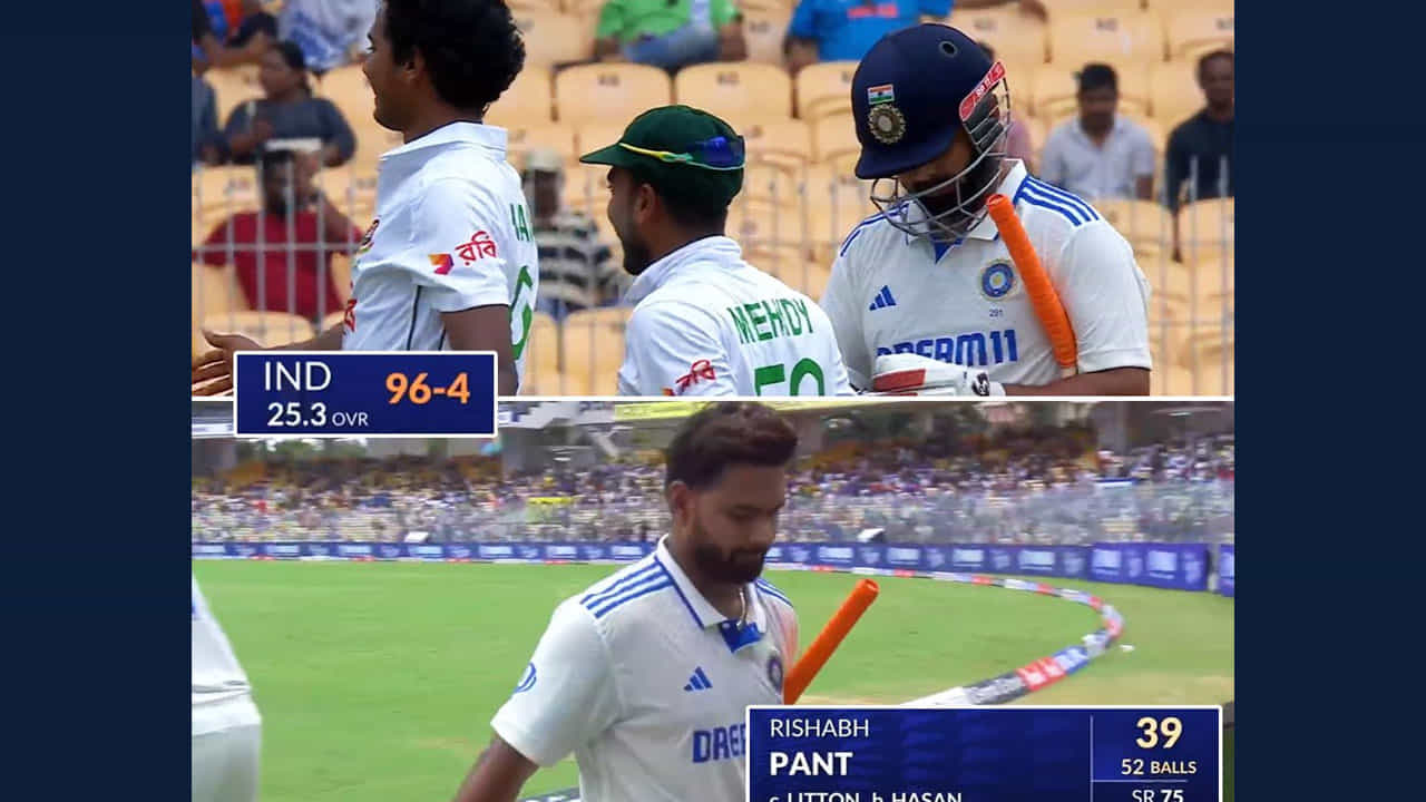 రిషబ్ పంత్ చాలా కాలం తర్వాత టెస్ట్ క్రికెట్కు తిరిగి వచ్చాడు. ప్రమాదం తర్వాత, అతను మొదటిసారిగా టెస్ట్ క్రికెట్ ఆడటానికి వచ్చాడు. ఈ సమయంలో అతని పాత శైలి కనిపించింది. భారత జట్టు కష్టాల్లో ఉన్నప్పటికీ రిషబ్ పంత్ తన సహజ శైలిలో బ్యాటింగ్ చేశాడు.