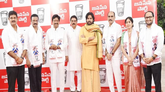 జనసేన కండువా కప్పుకున్న బాలినేని, సామినేని, కిలారి