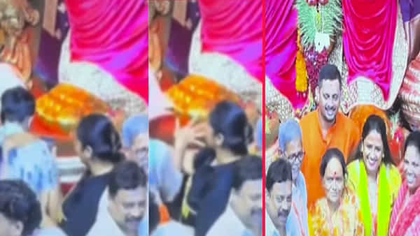 అయ్యో ఏమిటయ్యా గణేషా.. నీ చరణ స్పర్శ ఉన్నోళ్లకే కానీ పేదోళ్లకు లేదా..లాల్బాగ్చా రాజా పండల్ వీడియోలు వైరల్..