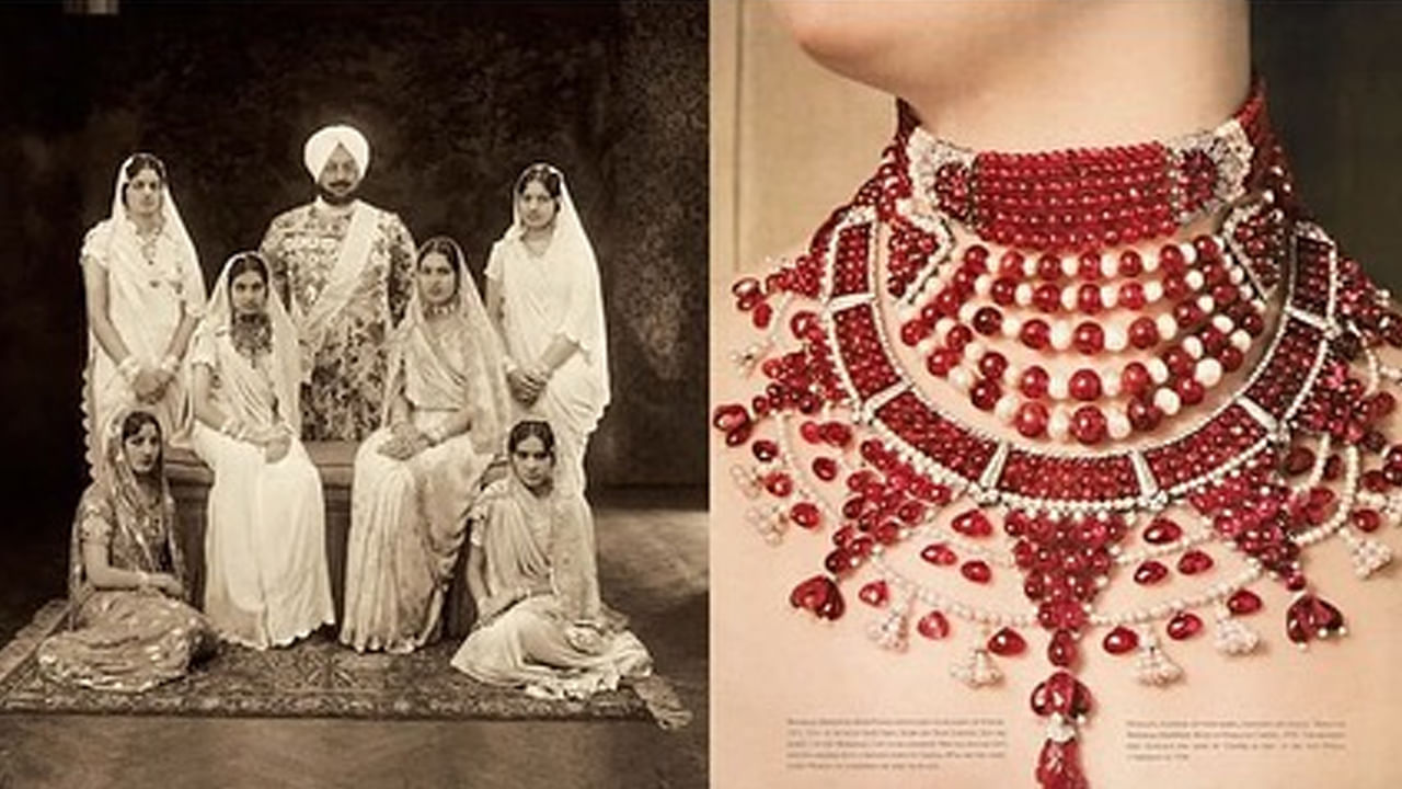 Patiala Ruby Choker: పాటియాలా రూబీ చోకర్ 1931లో పాటియాలా మహారాజా భూపిందర్ సింగ్ కోసం కార్టియర్ ఆఫ్ ప్యారిస్ రూపొందించారు. ఇందులో రూబీ, ముత్యాలు, వజ్రాలతో తయారు చేసిన ఈ చోకర్ ప్రజాదరణ పొందింది. దీనిని పాటియాలా రూబీ చోకర్ అని పిలుస్తారు. ఈ నెక్లెస్ ధర ఎనిమిది కోట్లకు పైగా ఉంటుందని సమాచారం. ఈ హారాన్ని బక్తావర్ కౌర్ సాహిబాకు బహుమతిగా ఇచ్చారు.