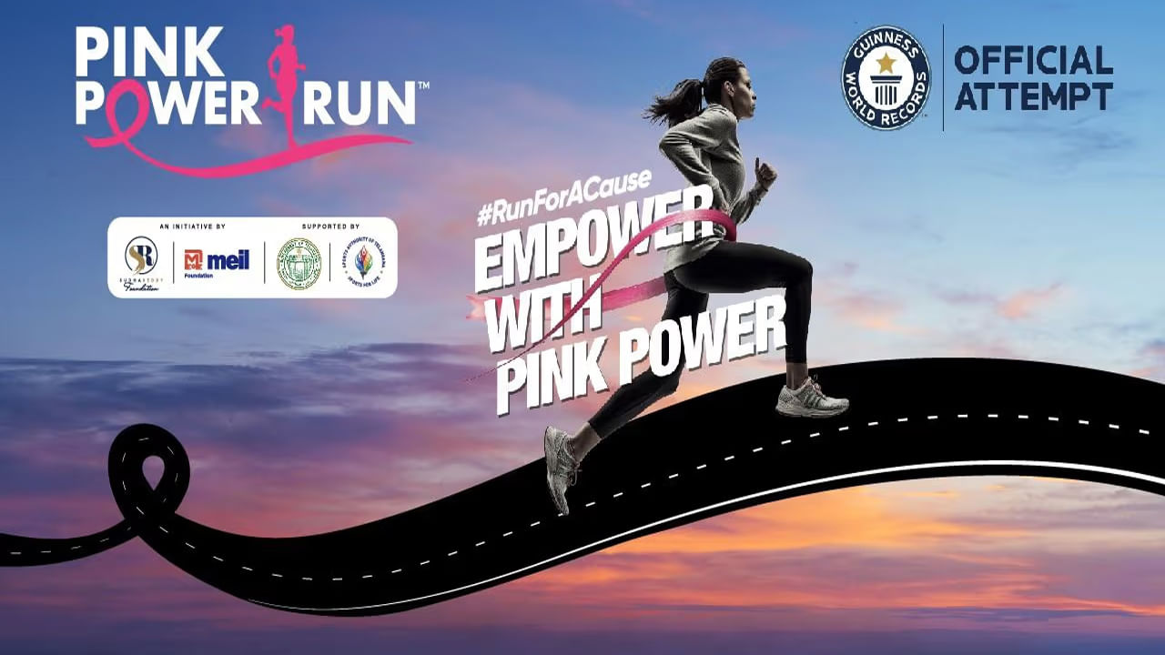 Pink Power Run: బ్రెస్ట్ క్యాన్సర్ పై అవగాహన కోసం పింక్ పవర్ రన్.. పక్షి రూపంలో మానవహారంగా ఏర్పడనున్న ఔత్సాహికులు