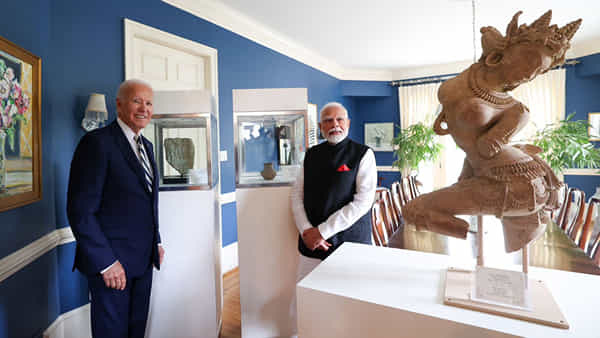 PM Modi: బైడెన్తో ప్రధాని మోదీ కీలక చర్చలు.. భారతదేశానికి 297 పురాతన వస్తువులు..