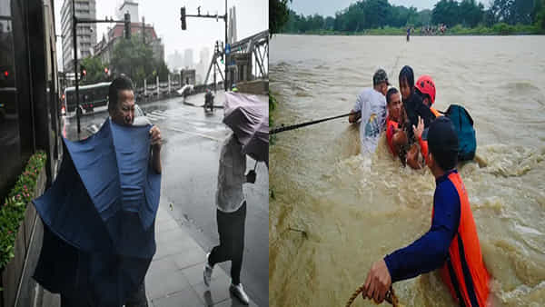 Typhoon Bebinca: చైనా మీద పగబట్టిన ప్రకృతి.. వరస తుఫాన్ల బీభత్సం.. షాంఘైను తాకిన బలమైన బెబింకా తుపాను..