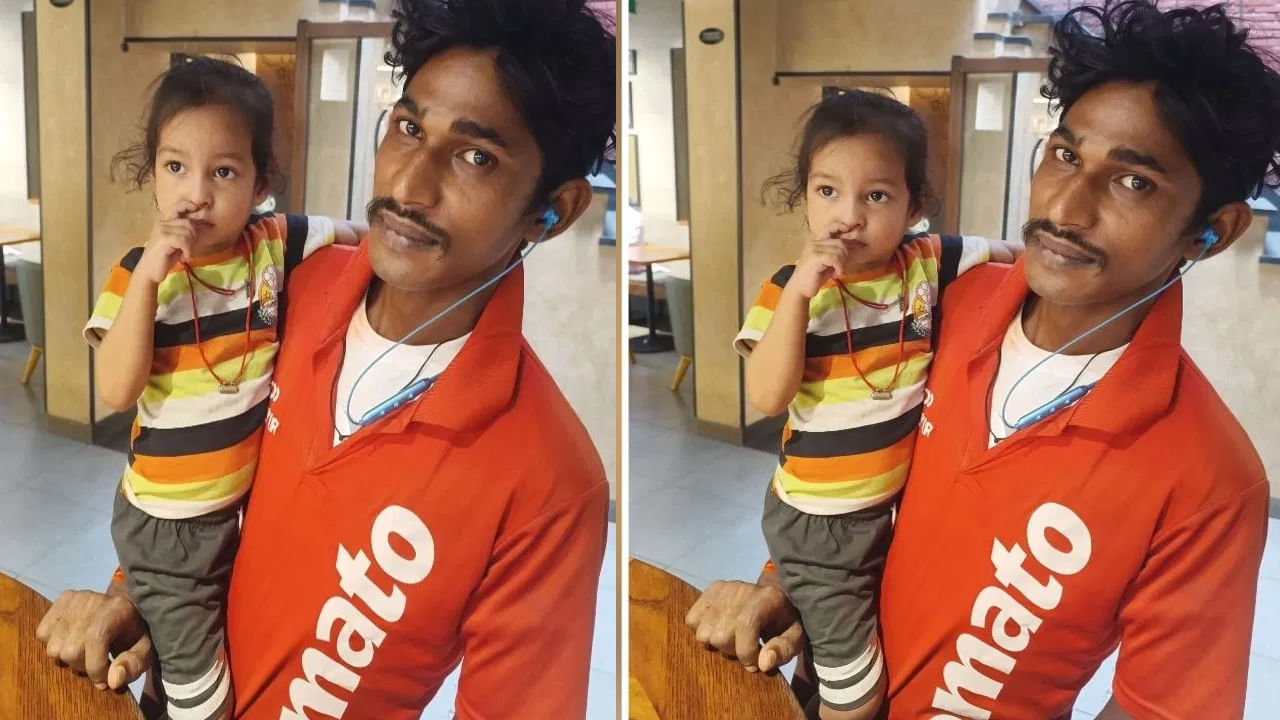 Viral News: రెండేళ్ళ కూతురుని తీసుకుని ఫుడ్ డెలివరీ చేస్తున్న జొమాటో బాయ్..