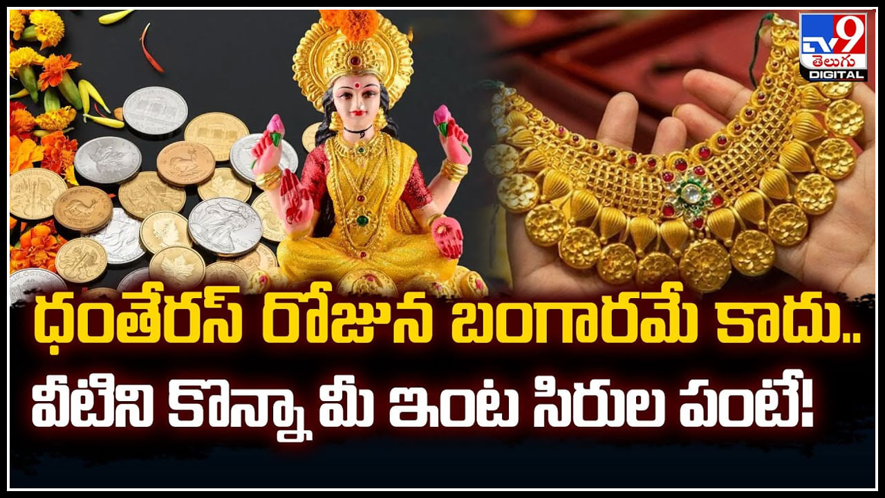 Diwali 2024: ధంతేరస్‌ రోజున బంగారమే కాదు.. వీటిని కొన్నా మీ ఇంట సిరుల పంటే.!