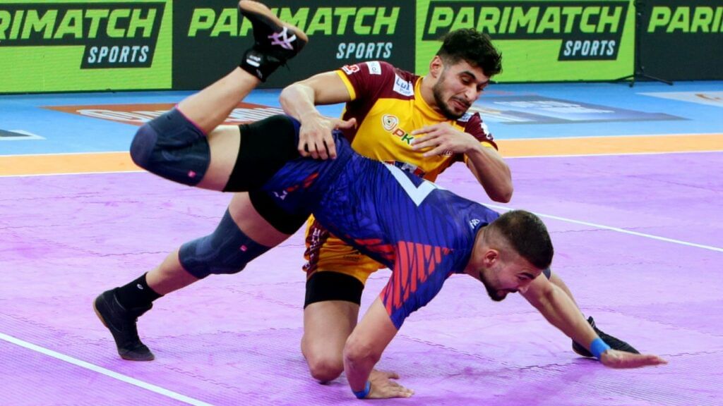 Dabang Delhi Beats Telugu Titans2