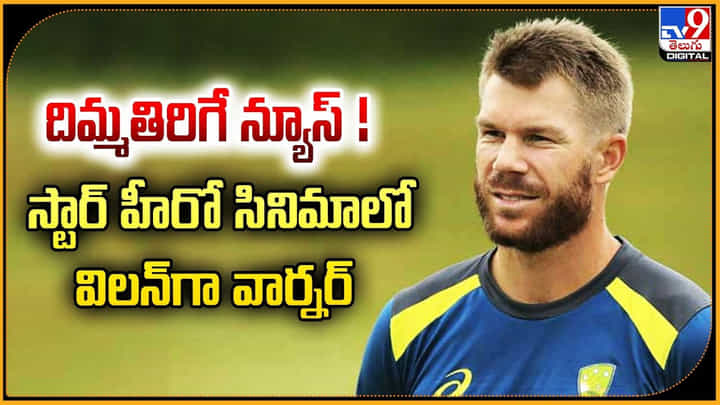 దిమ్మతిరిగే న్యూస్ !! స్టార్ హీరో సినిమాలో విలన్గా వార్నర్ దిమ్మతిరిగే న్యూస్ !! స్టార్ హీరో సినిమాలో విలన్గా వార్నర్