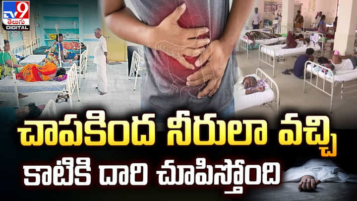 చాపకింద నీరులా వచ్చి.. కాటికి దారి చూపిస్తోంది చాపకింద నీరులా వచ్చి.. కాటికి దారి చూపిస్తోంది