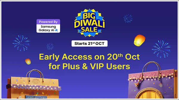Flipkart Big Diwali Sale: ఫ్లిప్కార్ట్లో బిగ్ దీపావళి సేల్.. ఈ రాత్రి నుండి ప్రారంభం.. మతిపోగొట్టే డిస్కౌంట్లు!