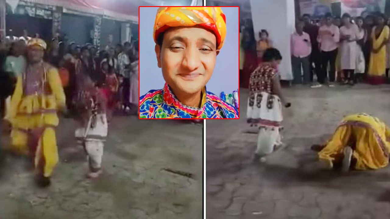 Watch Video: గర్భా డ్యాన్స్ చేస్తూ ప్రముఖ కళాకారుడు గుండెపోటుతో మృతి.. వీడియో వైరల్