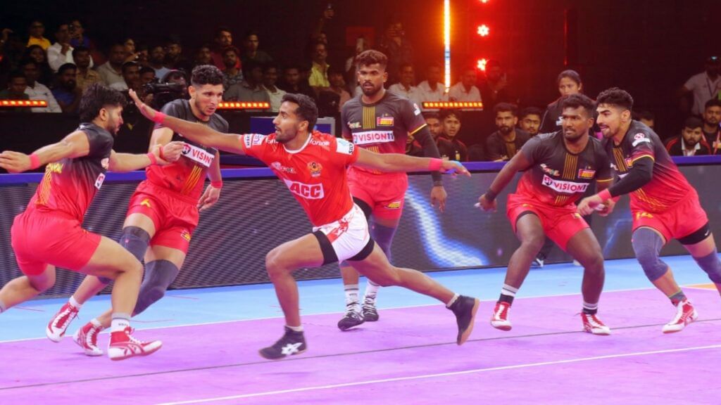 Gujarat Giants Beats Bengaluru Bulls3