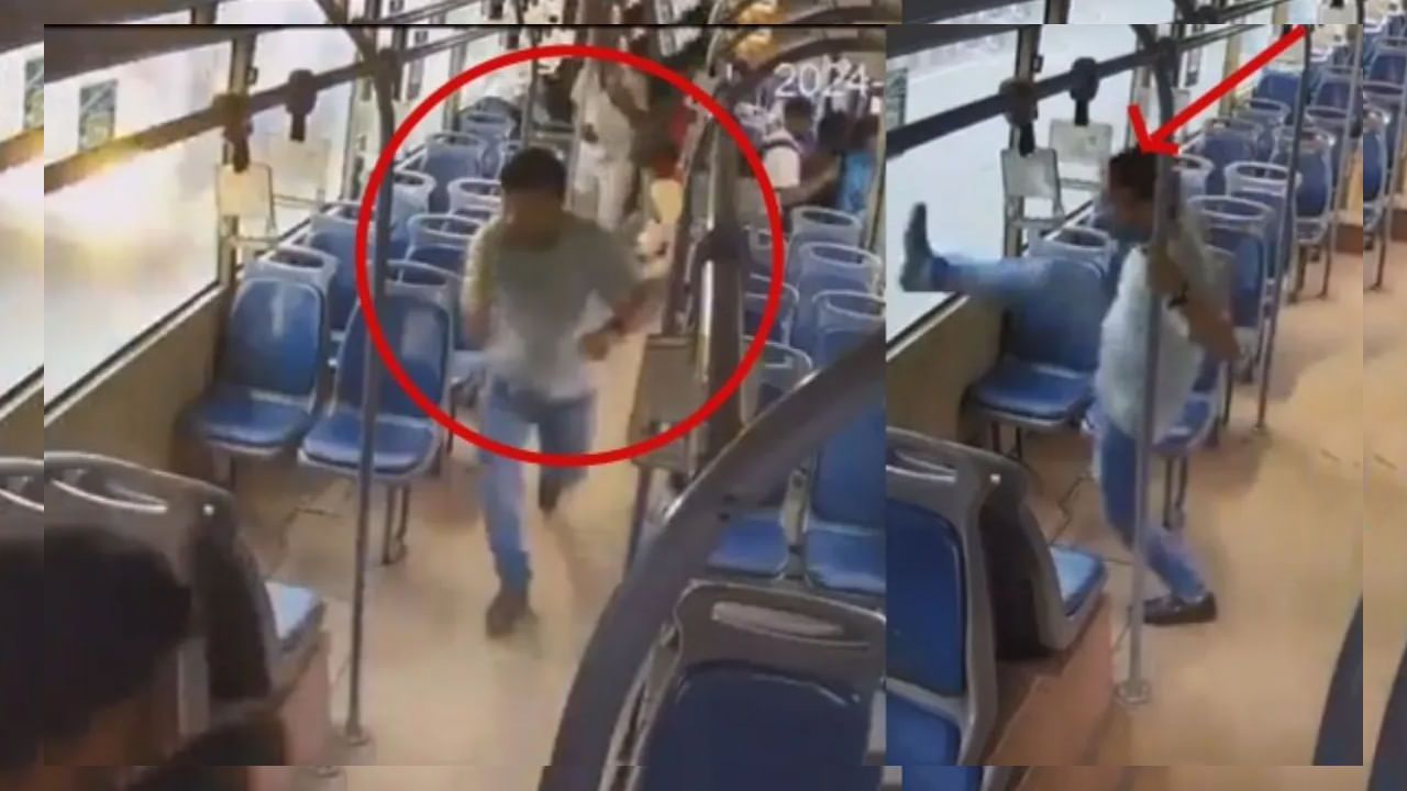 Watch Video: ఫుట్బోర్డు ప్రయాణం చేయొద్దన్నందుకు.. ఆర్టీసీ బస్సు కండక్టర్ను కత్తితో పొడిచిన ప్రయాణికుడు! వీడియో