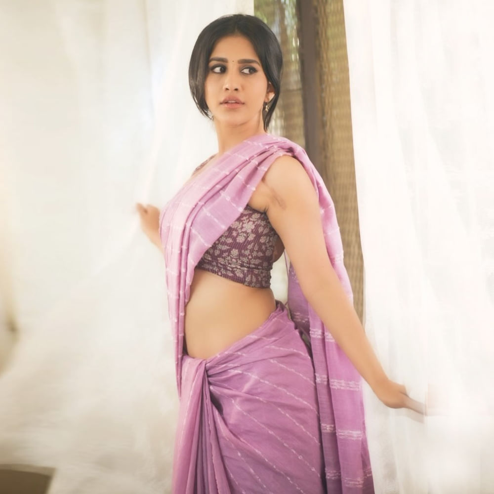 Nabha Natesh Saree