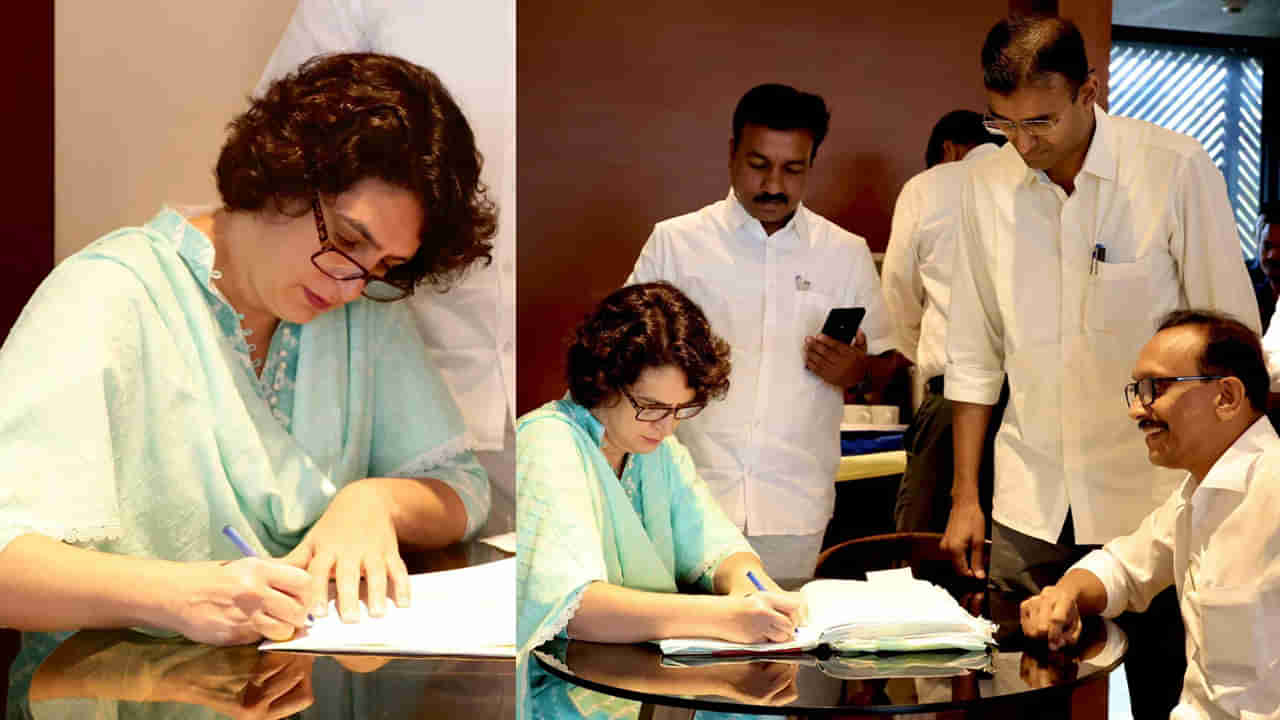 Priyanka Gandhi: వయనాడ్‌లో ప్రియాంక గాంధీ నామినేషన్‌.. హాజరైన అగ్రనేతలు.. భారీ రోడ్ షో..