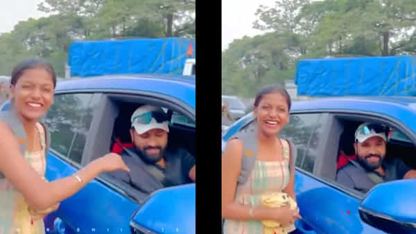 Video: దటీజ్ రోహిత్.. ఫుల్ ట్రాఫిక్లో చిక్కుకున్నా.. లేడీ ఫ్యాన్కు బర్త్డే విషెస్.. వైరల్ వీడియో