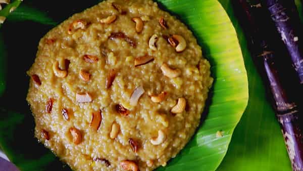 Temple Chakkara Pongal: టెంపుల్ స్టైల్లో చక్కెర పొంగలి ఇలా చేశారంటే మెతుకు కూడా మిగలదు..
