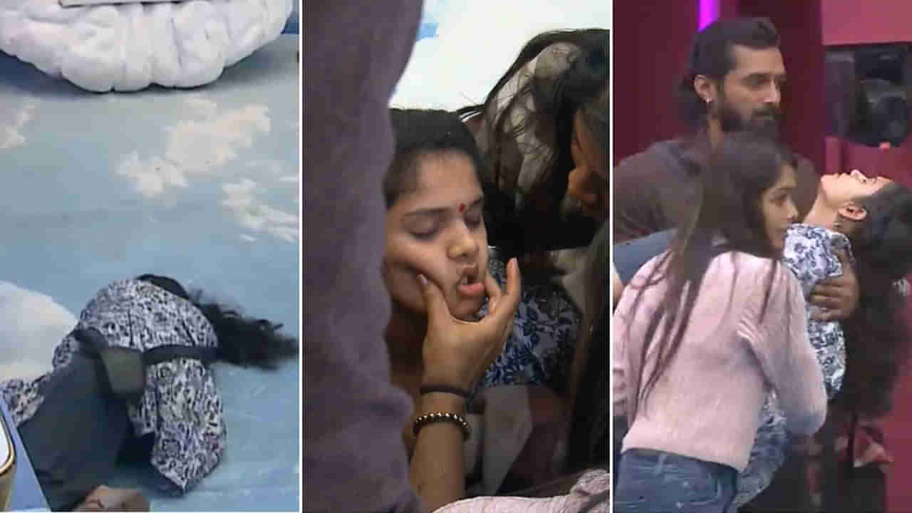 Bigg Boss: బిగ్‏బాస్ హౌస్‏లో కుప్పకూలిన కంటెస్టెంట్.. ఆందోళనలో హౌస్మేట్స్.. పరిస్థితి ఎలా ఉందంటే..