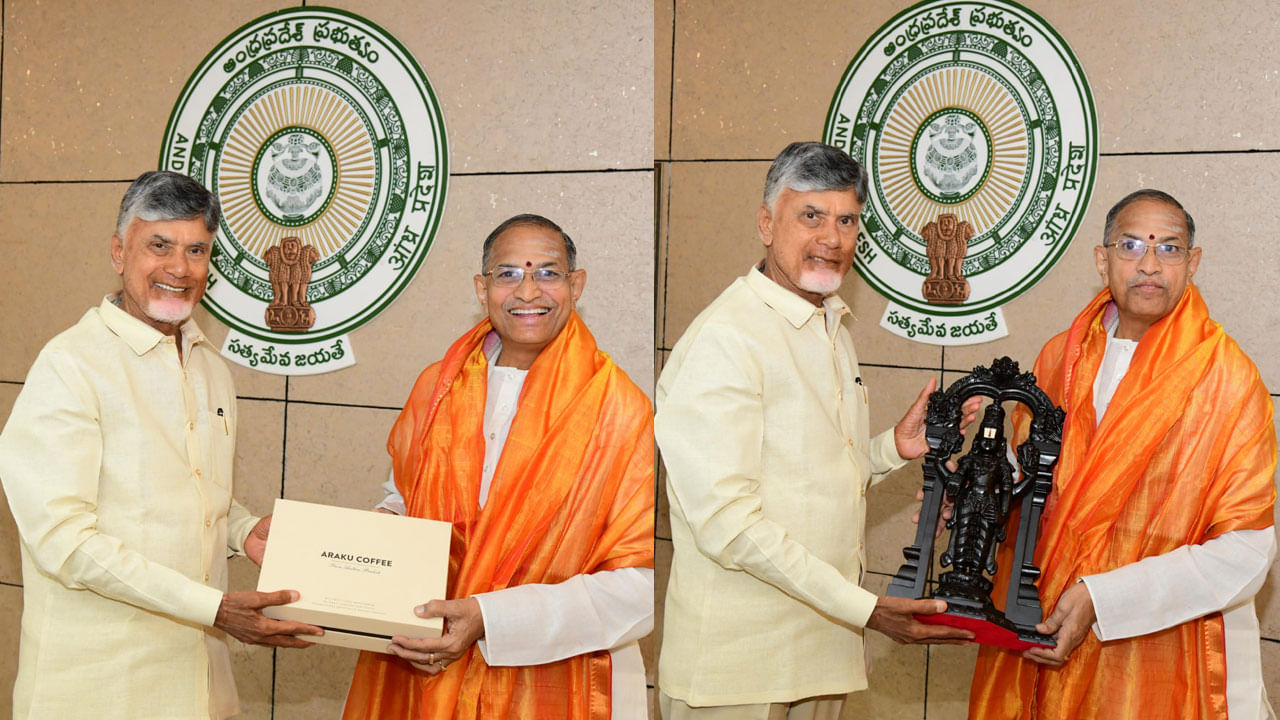 Andhra Pradesh: చంద్రబాబును కలిసిన చాగంటి.. ప్రవచనకర్తను ఏపీ సీఎం ఏం కోరారంటే..?