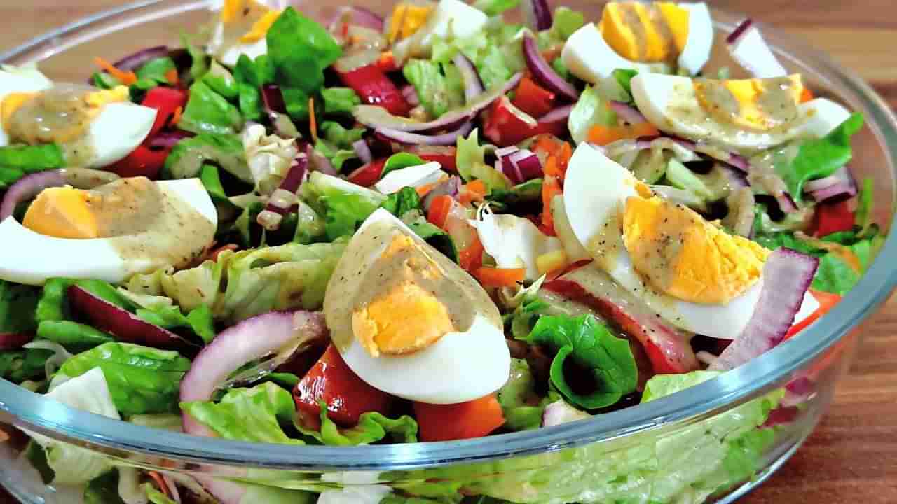 Egg Salad: ఎంతో టేస్టీ హెల్దీ ఎగ్ సలాడ్.. ఈజీగా ఇలా చేయవచ్చు..