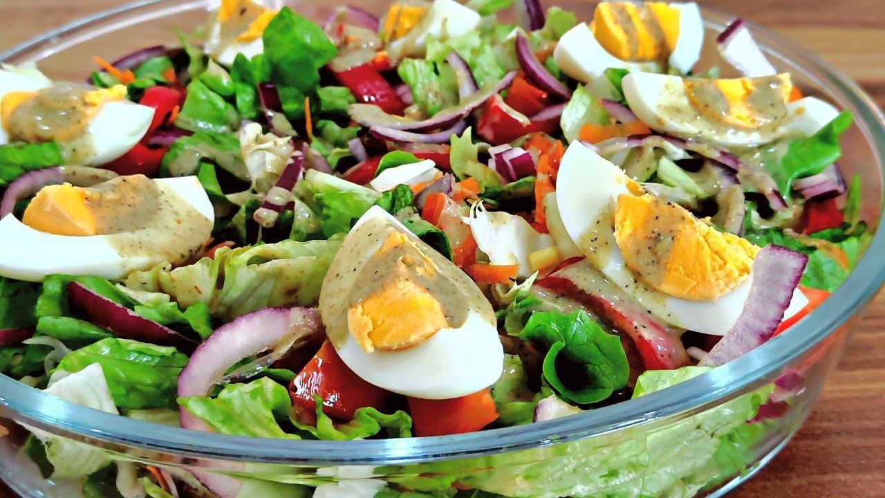 Egg Salad: ఎంతో టేస్టీ హెల్దీ ఎగ్ సలాడ్.. ఈజీగా ఇలా చేయవచ్చు..