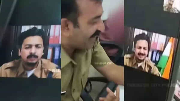 Watch: సైబర్ పోలీస్కు వీడియో కాల్ చేసి బెదిరించిన ఫేక్ పోలీస్..తర్వాత ఏం జరిగిందో చూడాల్సిందే..!