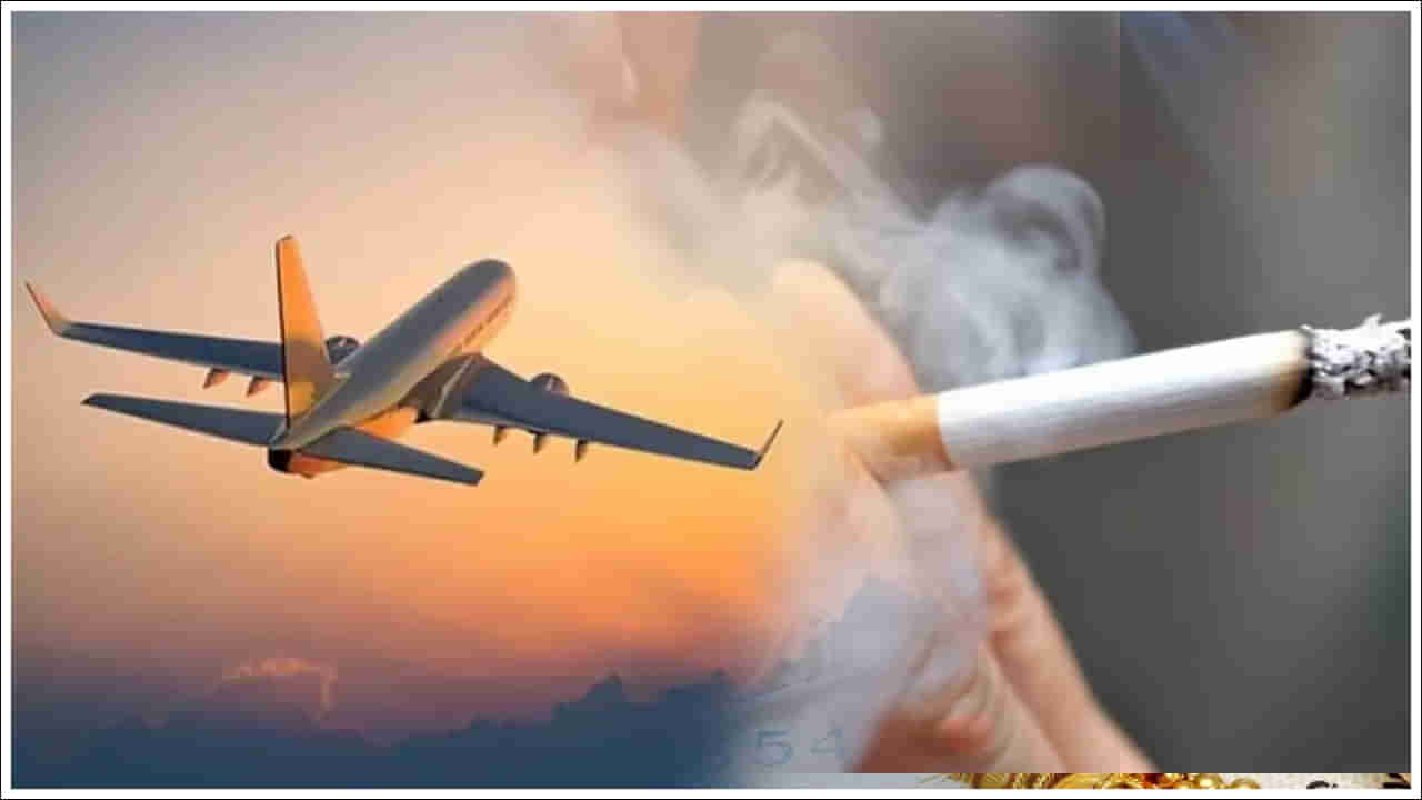 Smoking: విమానంలో సిగరెట్‌ తాగిన ప్రయాణికుడి అరెస్టు