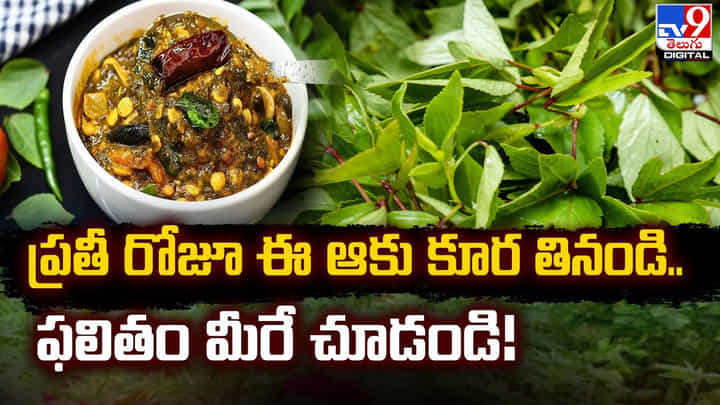 ప్రతీ రోజూ ఈ ఆకు కూర తినండి.. ఫలితం మీరే చూడండి !! ప్రతీ రోజూ ఈ ఆకు కూర తినండి.. ఫలితం మీరే చూడండి !!