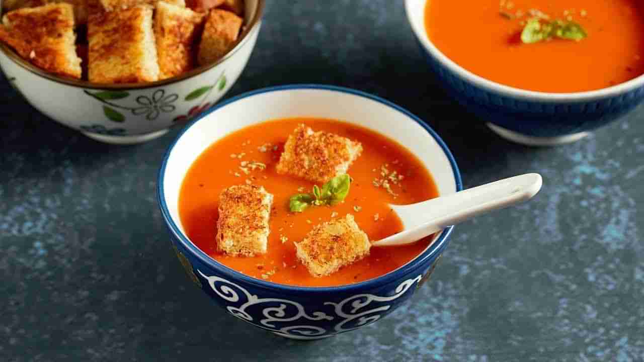 Tomato Soup: రెస్టారెంట్ స్టైల్ టమాటా సూప్.. చలికాలంలో మంచి కాంబినేషన్!