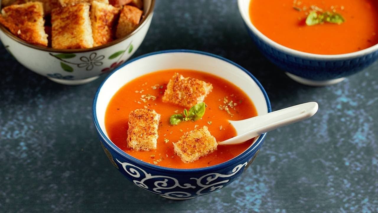 Tomato Soup: రెస్టారెంట్ స్టైల్ టమాటా సూప్.. చలికాలంలో మంచి కాంబినేషన్!