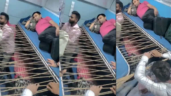 Viral Video: జనరల్ కంపార్ట్మెంట్లో తన కోసం సీటును ఏర్పాటు చేసుకున్న ప్రయాణీకుడు.. ఆకట్టుకున్న వీడియో