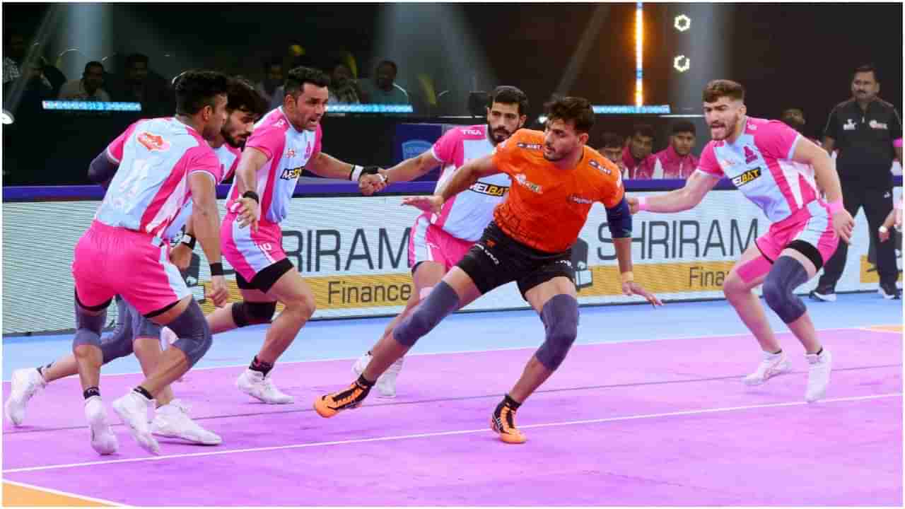 Pro Kabaddi: మెరిసిన యూ ముంబా.. జైపూర్‌ పింక్‌ పాంథర్స్‌పై విజయం