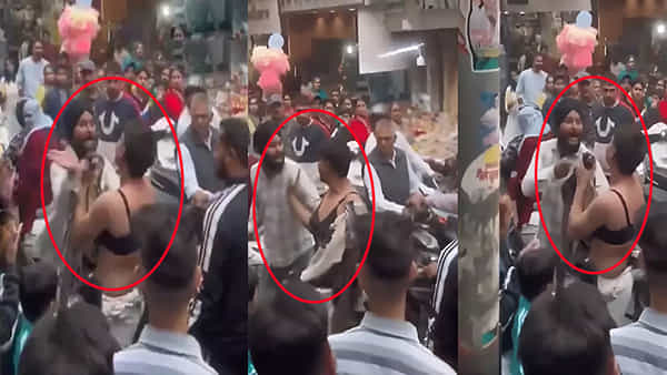 Viral video: బిజీ రోడ్డులో బ్రా వేసుకుని యువకుడి రీల్స్.. జనాల రియాక్షన్ చూడండి! వీడియో